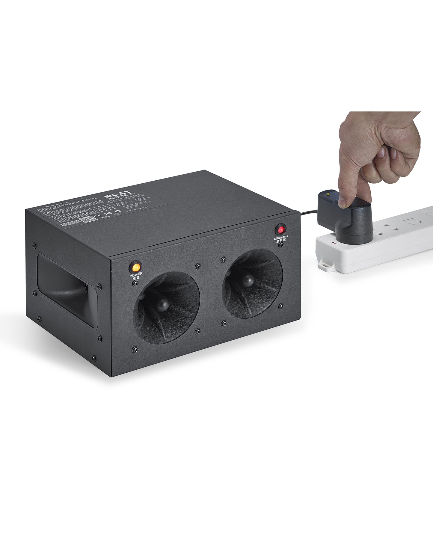 The Rodent Deterrent 1000x Powerful Plug-in Ultrasonic Mouse and Rodent Deterrent for Buildings